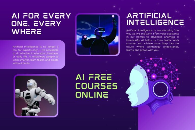 Artificial Intelligence Online for Free with Google Courses
