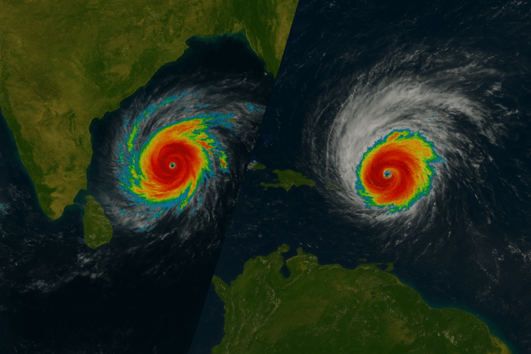What Is Difference Between Cyclone Montha and Hurricane Melissa 3 Cyclone Montha and Hurricane Melissa