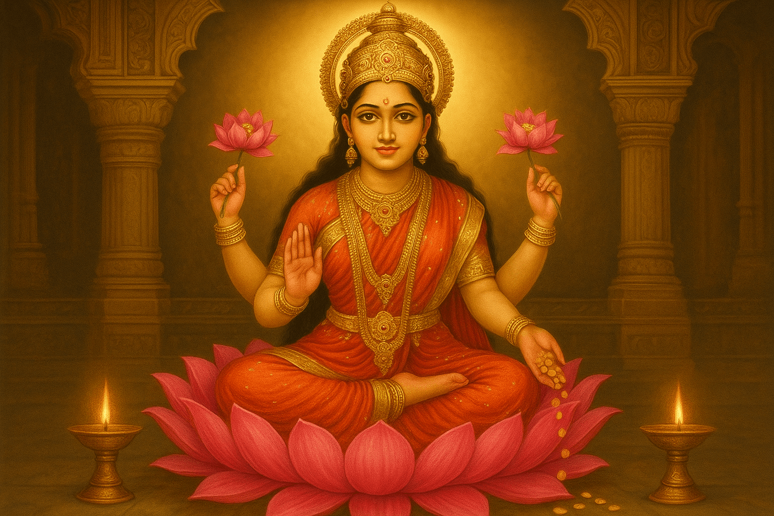 Lakshmi Mata Ki Aarti in Hindi