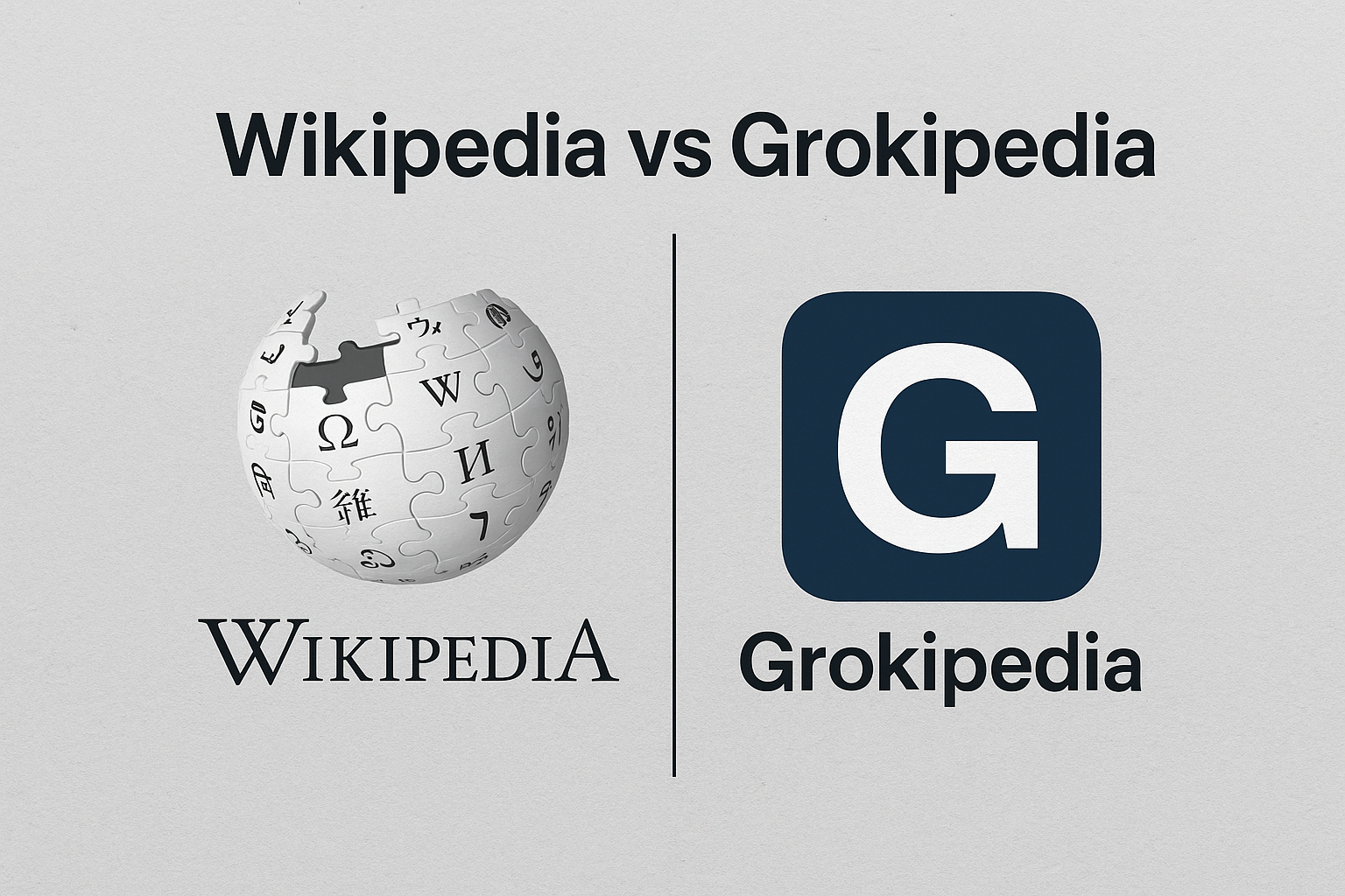 Wikipedia vs Grokipedia: What Elon Musk’s AI Encyclopedia Means for the Future of Knowledge 1 Wikipedia vs Grokipedia