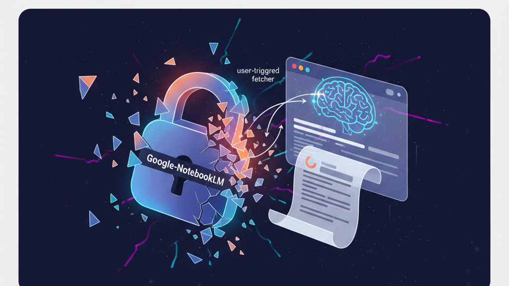 Google Quietly Signals NotebookLM Ignores Robots.txt