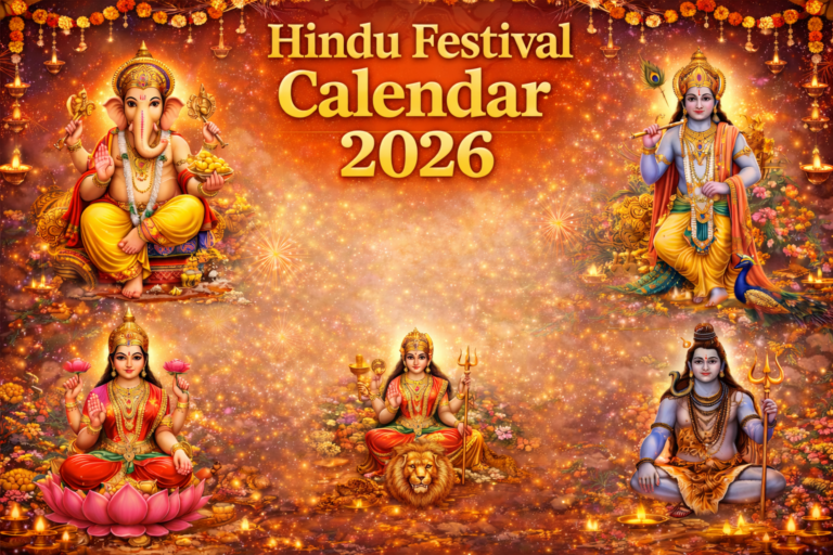 Hindu Festival Calendar 2026
