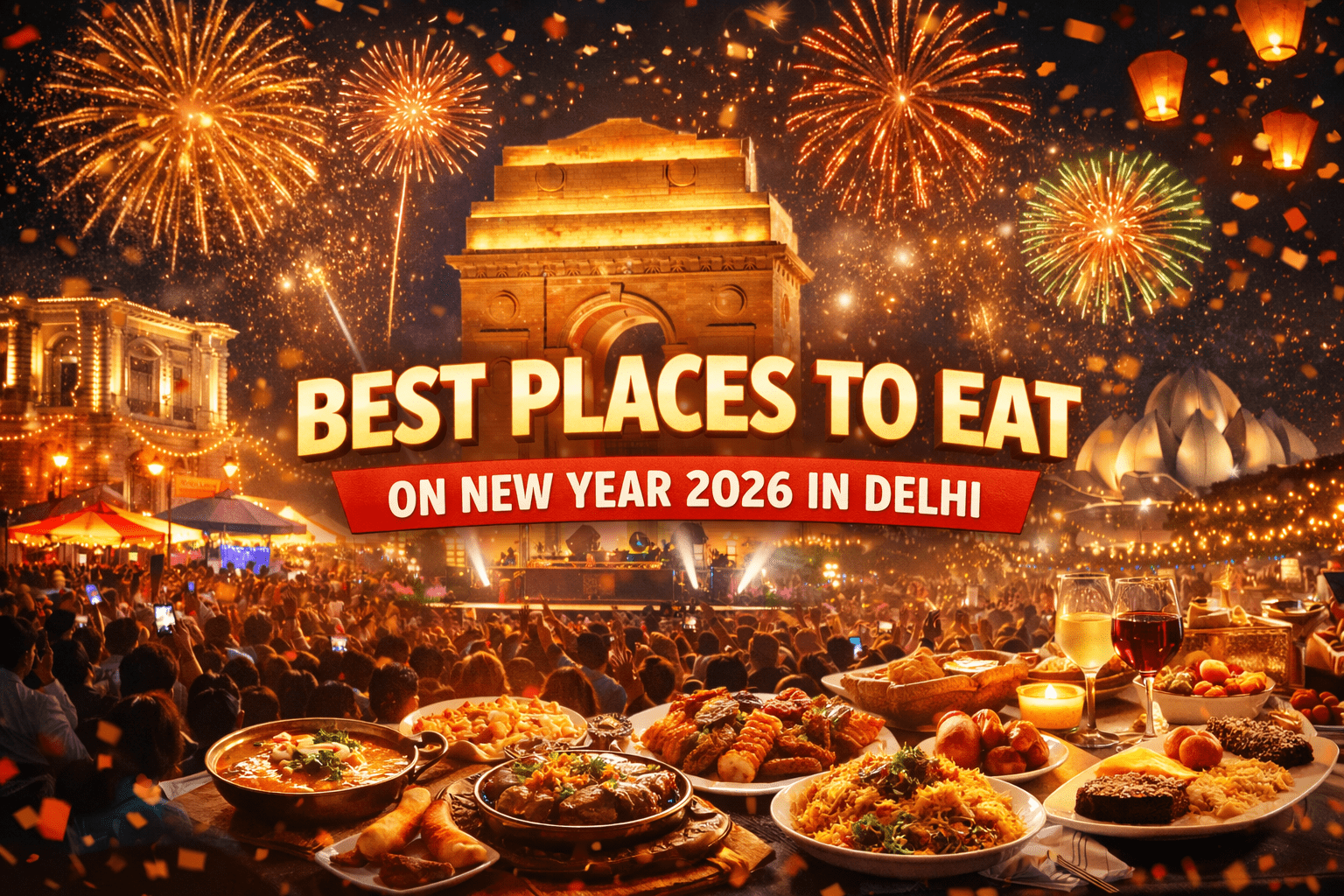 Best Places to Eat in Delhi