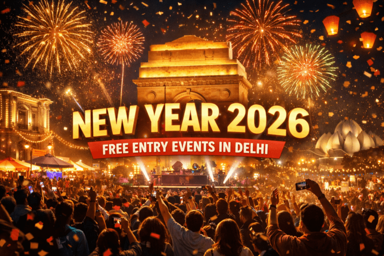 Celebrate New Year 2026 in Delhi