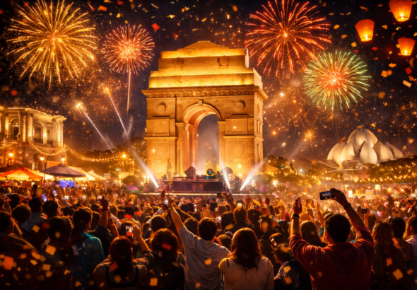 New Year 2026 in Delhi
