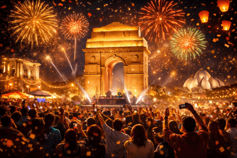 New Year 2026 in Delhi