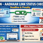Pan Aadhaar Link Status Check