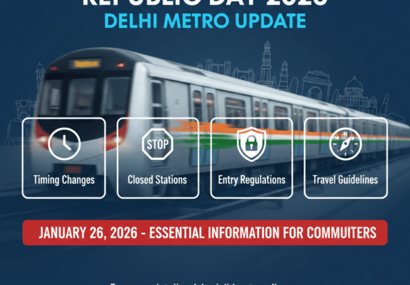 Republic Day 2026 Delhi Metro Update Timings