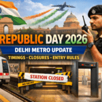Republic Day 2026 Delhi Metro Update Timings