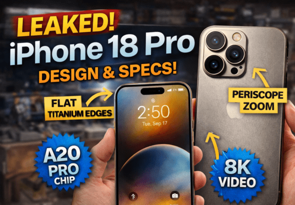 iPhone 18 Pro Leaked