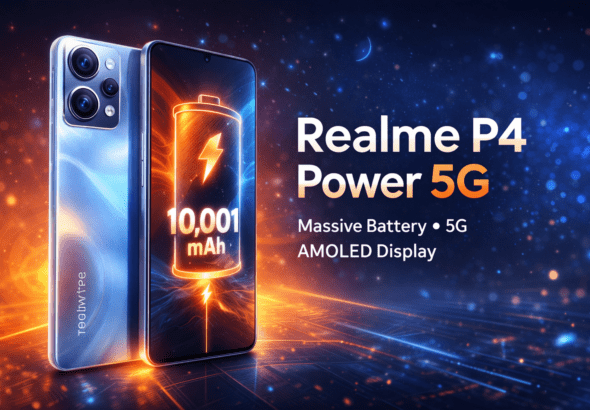 Realme P4 Power 5G Launched: Specs, Price and Massive 10,001mAh Battery