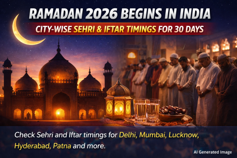 Ramadan 2026 Sehri Iftar Time Table